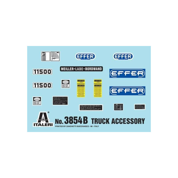 Model Kit truck 3854 - Truck Accessoires Set II (1:24)