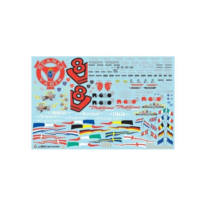 Model Kit truck 3854 - Truck Accessoires Set II (1:24)