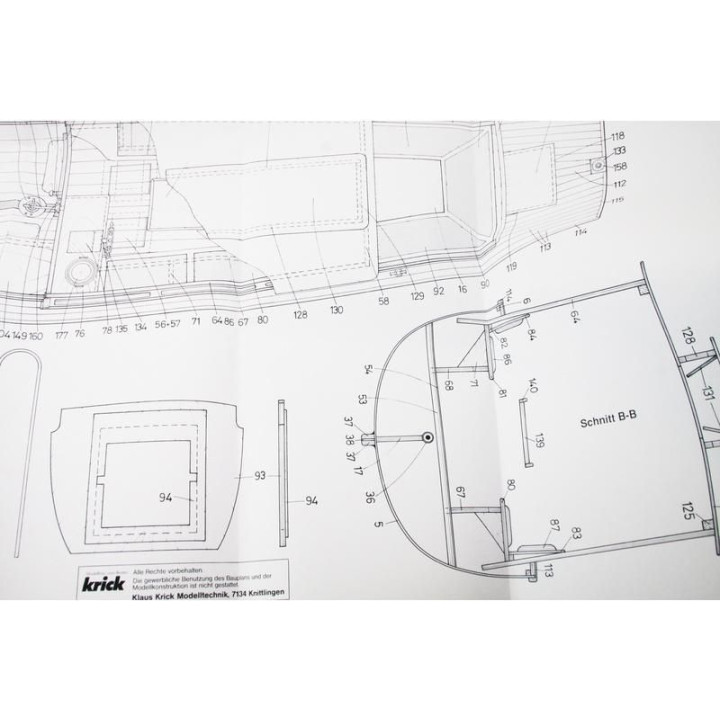 Krick Alexandra kit bez parního stroje