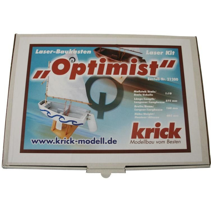 Krick Optimist plachetnice 1:10 kit
