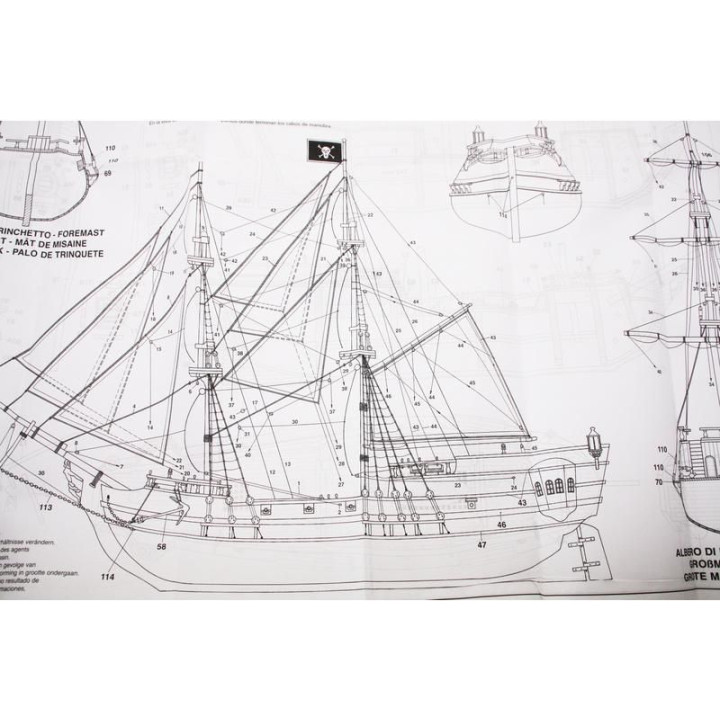 Mantua Model Black Falcon 1:100 kit