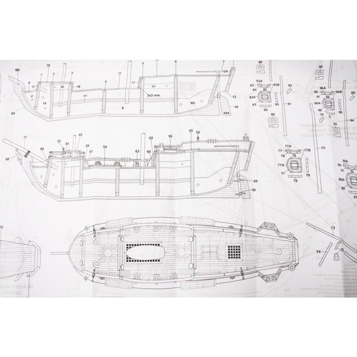 Mantua Model Black Falcon 1:100 kit