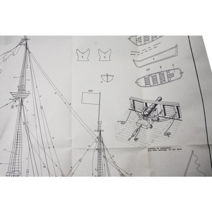 Mantua Model La Couronne 1:98 kit