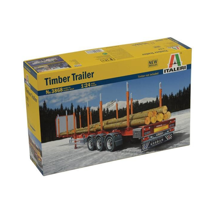 Model Kit návěs 3868 - TIMBER TRAILER (1:24)