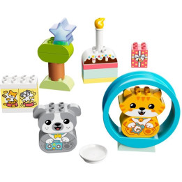 LEGO DUPLO - Moje první štěňátko a koťátko vydávající zvuky