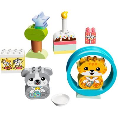 LEGO DUPLO - Moje první štěňátko a koťátko vydávající zvuky
