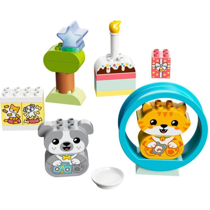 LEGO DUPLO - Moje první štěňátko a koťátko vydávající zvuky
