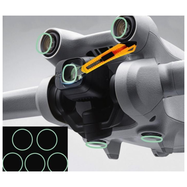 DJI MINI 3 Pro - Ochranná sada pro objektiv a senzory