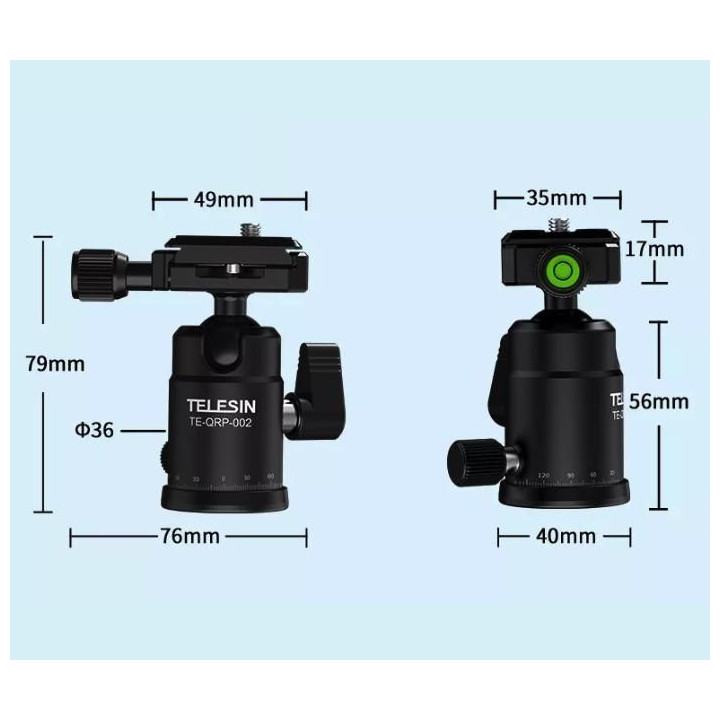 MINI Multi-Angle Rotation Adapter (Telesin)