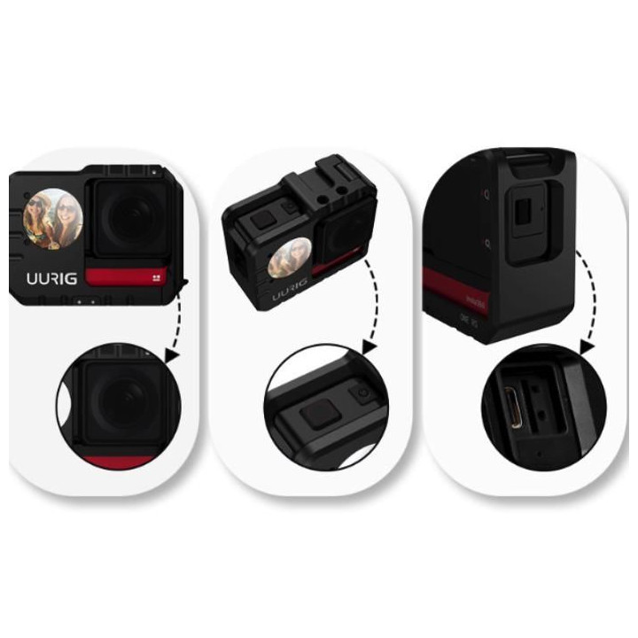Insta360 ONE RS - Rychloupínací celorám z hliníkové slitiny