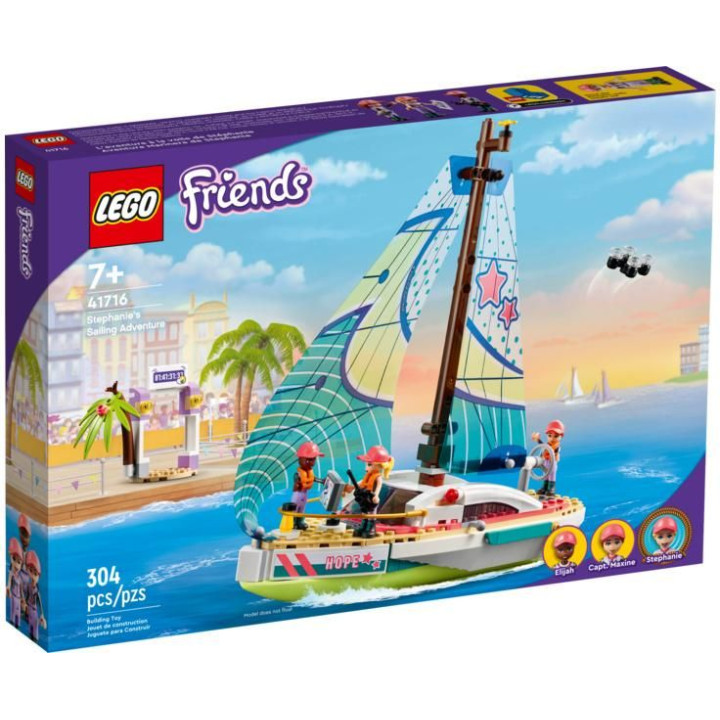 LEGO Friends - Stephanie a dobrodružství na plachetnici
