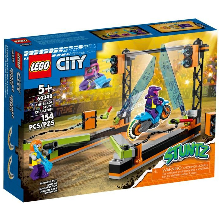 LEGO City - Kaskadérská výzva s čepelemi