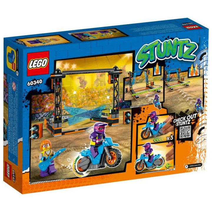 LEGO City - Kaskadérská výzva s čepelemi