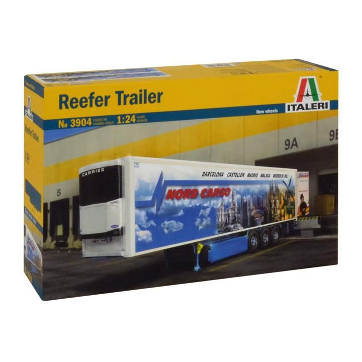 Model Kit návěs 3904 - REEFER TRAILER (1:24)
