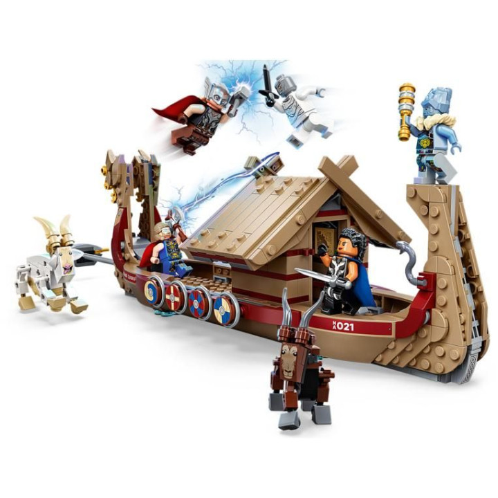 LEGO Super Heroes - Loď s kozím spřežením