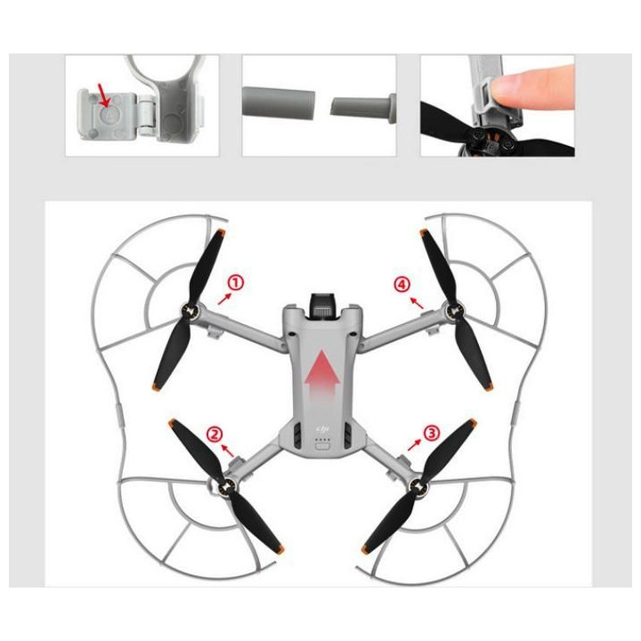 DJI MINI 3 Pro - Ochranné oblouky