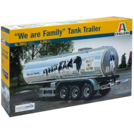 Model Kit návěs 3911 - CLASSIC TANK TRAILER "We are family" (1:24)