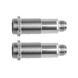 Hliníkové tělo olejových tlumičů, 10x32mm, stříbrné, 2 ks.
