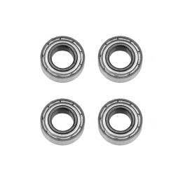 Kuličkové ložisko, 4x8x3 mm, 4 ks.