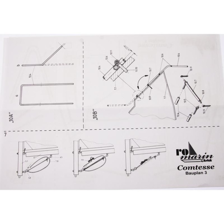 ROMARIN Comtesse plachetnice kit