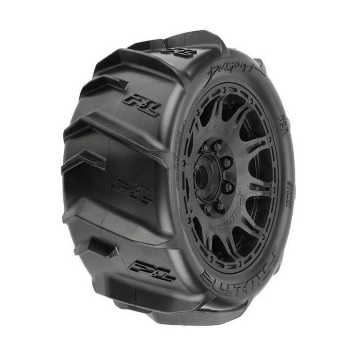 Pro-Line kolo 5.7", pneu Dumont Sand/Snow, disk Raid H24 (2)