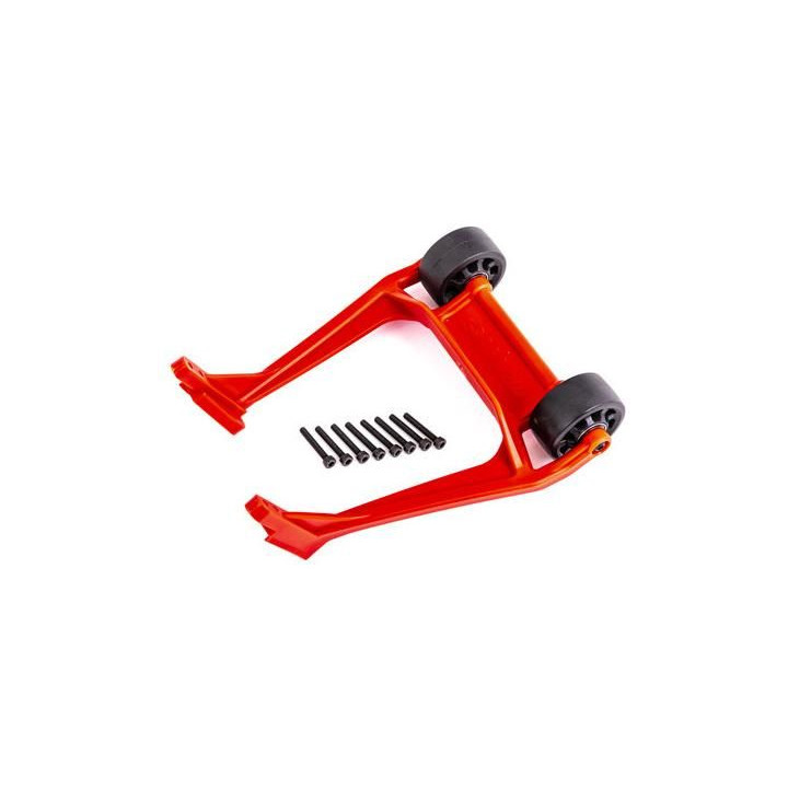 Traxxas opěrná kolečka červená