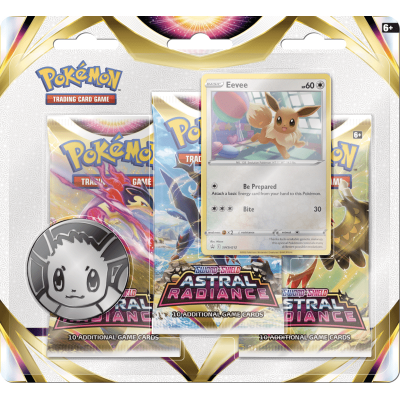 Pokemon: Eevee 3-pack blister - Astral Radiance