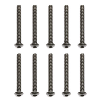 M3x26mm šroub s imbusouvou půlkulatou hlavou, 10ks.