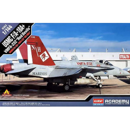 Model Kit letadlo 12627 - USMC F/A-18A+ VMFA-232 "Red Devils" (1:144)