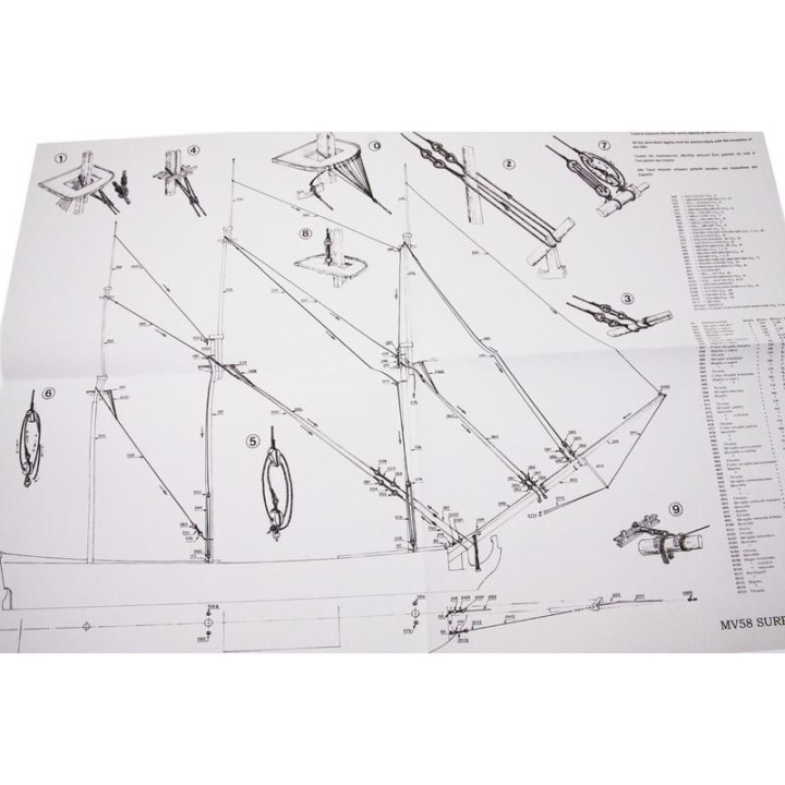 MAMOLI H.M.S. Surprise 1796 1:75 kit