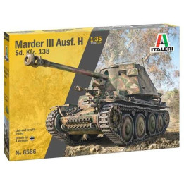 Model Kit military 6566 - Sd.Kfz 138 Ausf. H Marder III with crew (1:35)