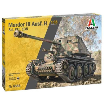 Model Kit military 6566 - Sd.Kfz 138 Ausf. H Marder III with crew (1:35)