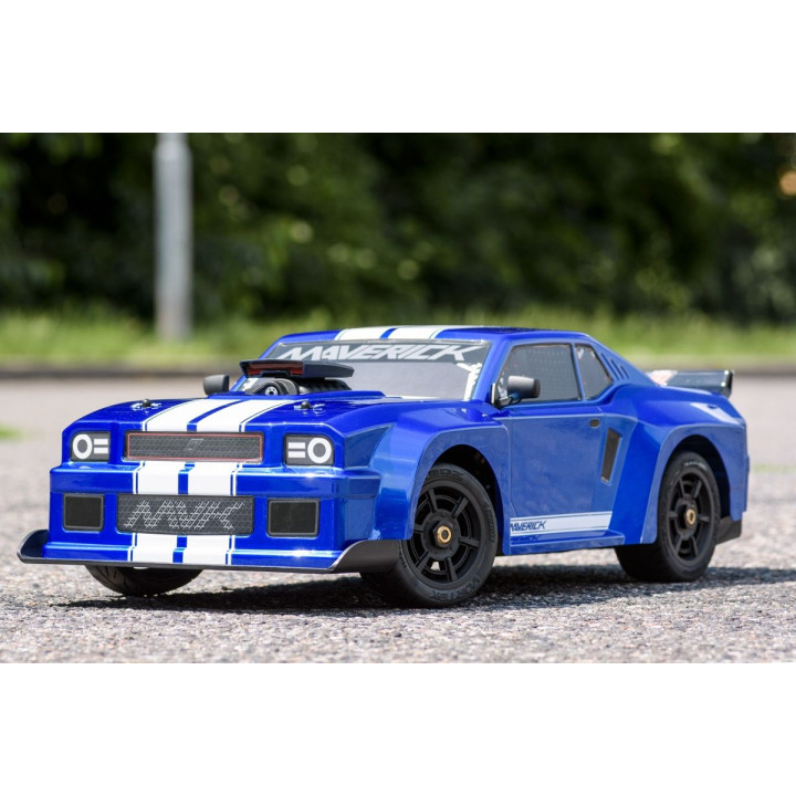 QuantumR Muscle Car FLUX 1/8 4WD - Modrý