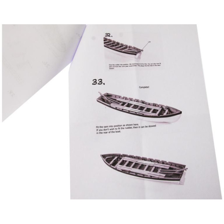 Vanguard Models Launch člun 24" 1:64 kit