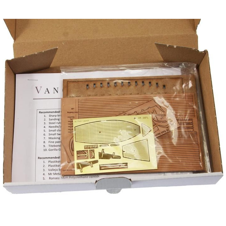 Vanguard Models Launch člun 26" 1:64 kit
