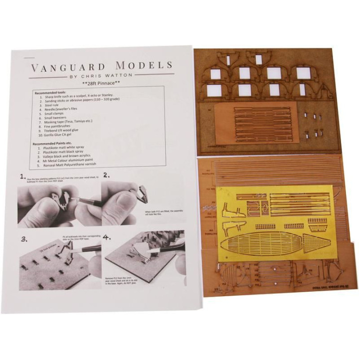 Vanguard Models Pinnace člun 28" 1:64 kit