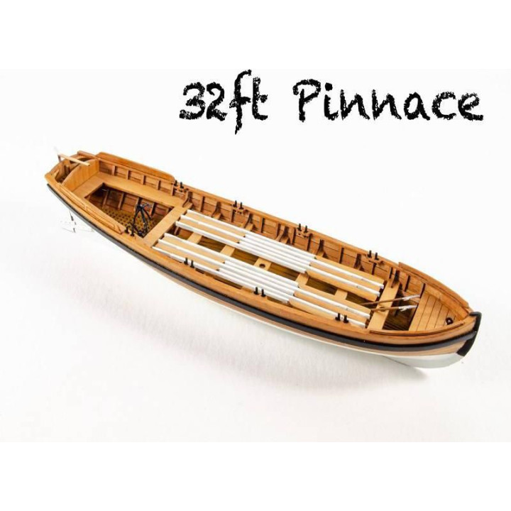 Vanguard Models Pinnace člun 32" 1:64 kit