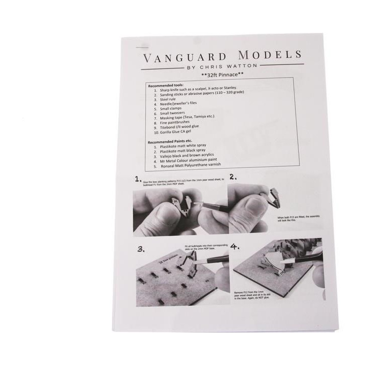 Vanguard Models Pinnace člun 32" 1:64 kit