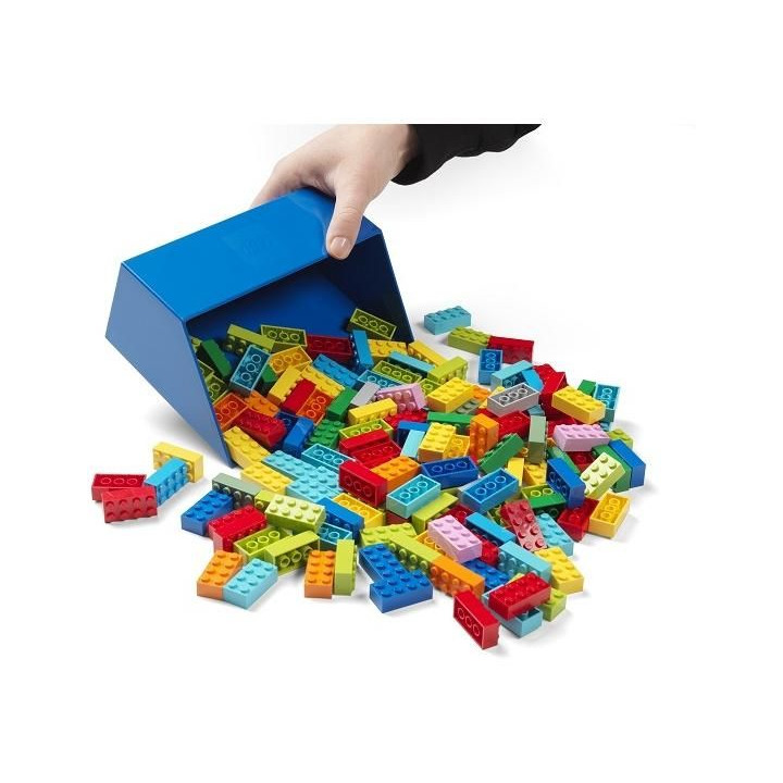LEGO naběrač na kostičky šedá/černá, set 2ks
