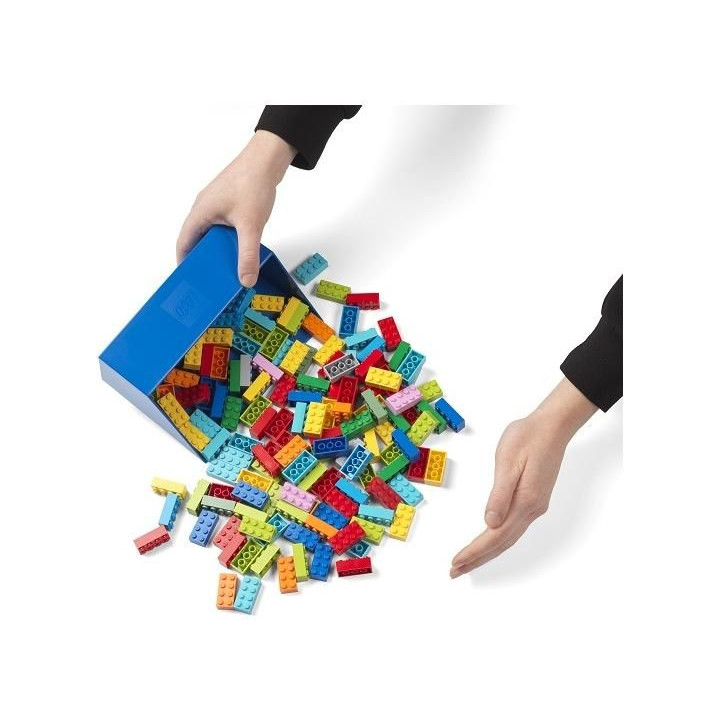 LEGO naběrač na kostičky šedá/černá, set 2ks