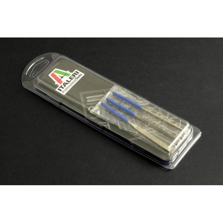 3 pcs mini diamond file set - 100mm 50820 - sada plníků