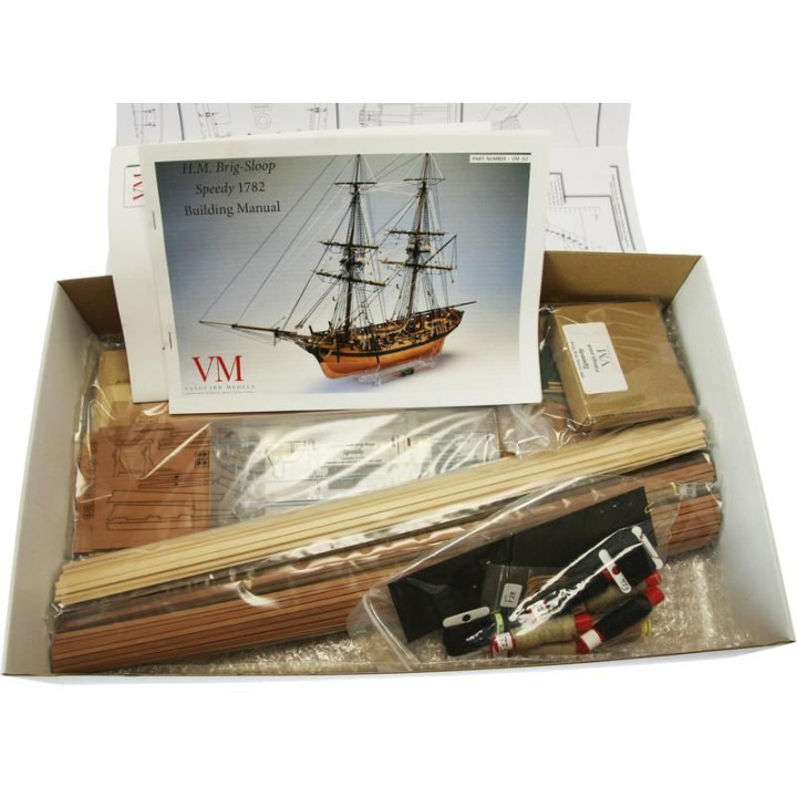 Vanguard Models HMS Speedy 1782 1:64 kit