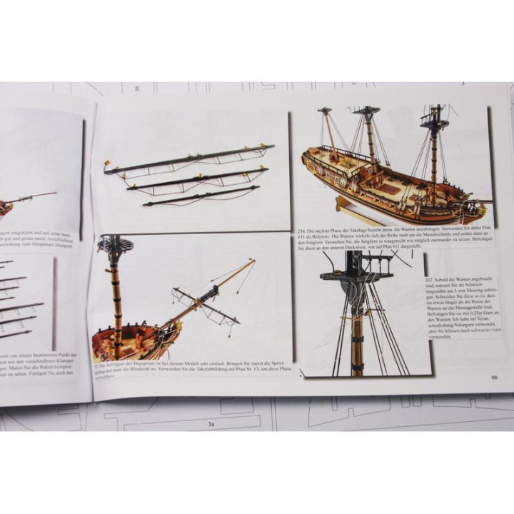 Vanguard Models Duchess of Kingston 1778 1:64 kit