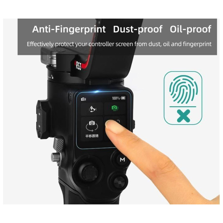 DJI RS 3 / RS 3 Pro - Skleněná ochrana objektivu