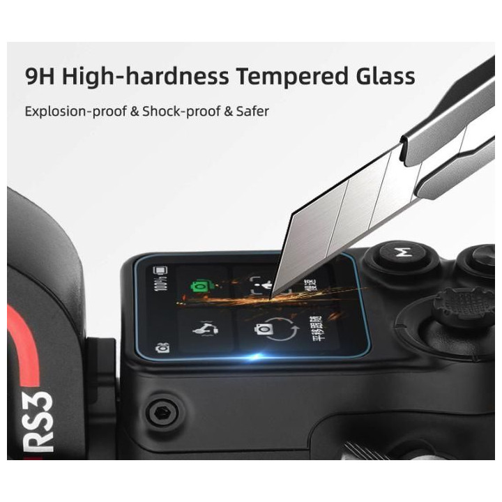 DJI RS 3 / RS 3 Pro - Skleněná ochrana objektivu