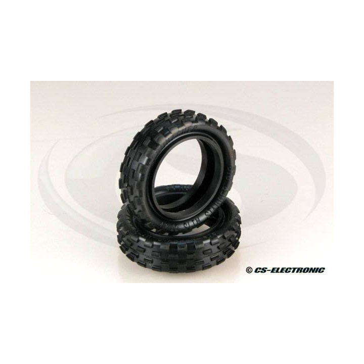 Schumacher 1/10 CUT STAGGER, směs žlutá, přední 2wd