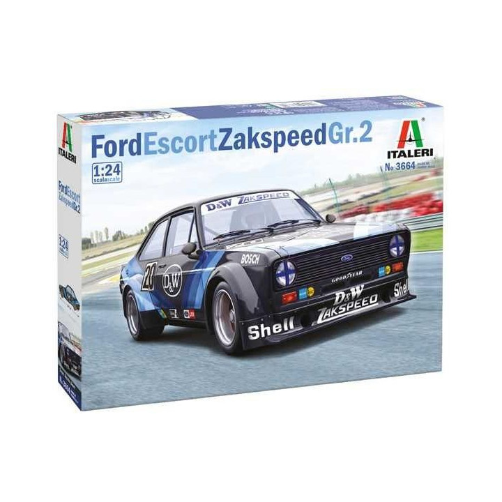 Model Kit auto 3664 - Ford Escort Zakspeed Gr. 2 (1:24)