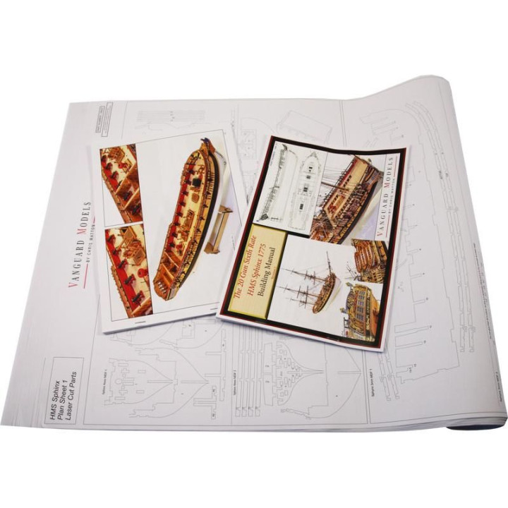 Vanguard Models HMS Sphinx 1775 1:64 kit