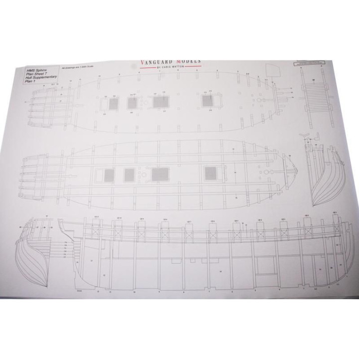Vanguard Models HMS Sphinx 1775 1:64 kit