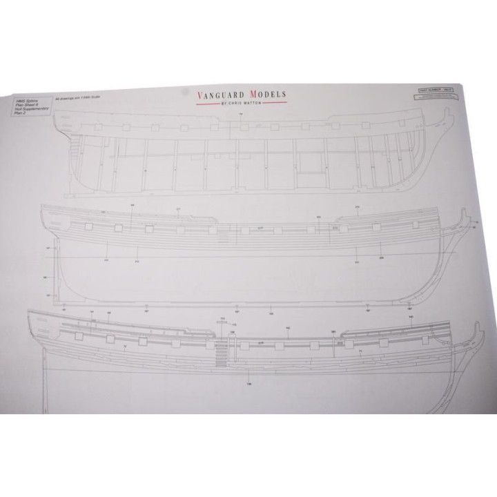 Vanguard Models HMS Sphinx 1775 1:64 kit